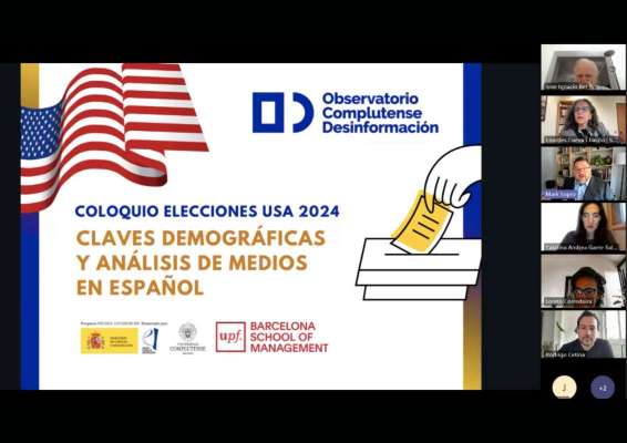 Observatorio organiza coloquio online con expertos para comprender al votante hispano/latino en EE.UU.